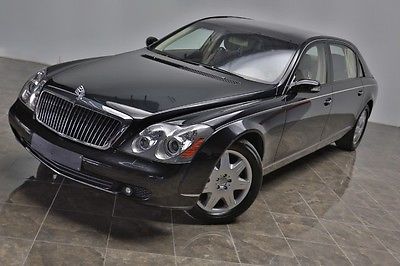 Maybach 4DR SEDAN Rear & Side Curtains Transparent Glass Roof Clean Carfax