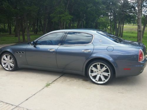 Maserati : Quattroporte Sport GT Automatic 2007 maserati quattroporte sport gt auto trans no accidents well maintained