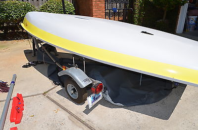2006 Vanguard Laser Sailboat - With a Full and Radial Sail