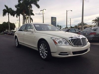 Maybach : 57 S Maybach 57 S 2011 diamond white s 57 in palm beach only 9500 miles