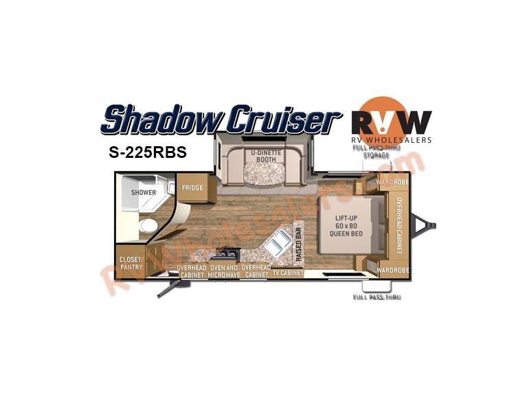2015 Cruiser Rv Shadow Cruiser S-225RBS