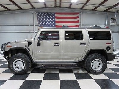 Hummer : H2 Luxury 4x4 SUV 6.0L Warranty Financing Leather Heated Sunroof Nav Low Miles 3rd Row Clean