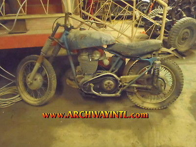 Other Makes : Matchless 1953 matchless 500 cc parts bike very hard to find