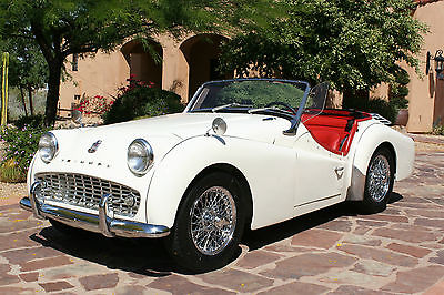 Triumph : Other TR3A 1958 triumph tr 3 a very nicely restored car runs and drives very well