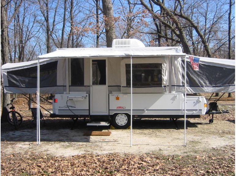 coleman fleetwood pop up camper heater