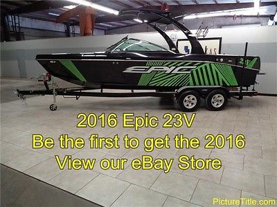 2016 Epic 23v Wakeboard Monster Tower GPS Touch 4000 Ballast Heater Surf Tabs