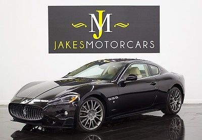 Maserati : Gran Turismo S Coupe 2012 gran turismo s 4.7 only 4200 miles black on tan pristine california car