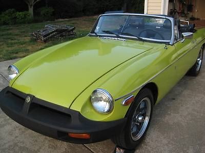 MG : MGB 1975 50 th anniversary mgb roadster with overdrive mg great condition