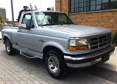Ford : F-150 XLT Lariat Standard Cab Pickup 2-Door 1992 ford f 150 xlt only 82 k rare flare side one family owned very well kept