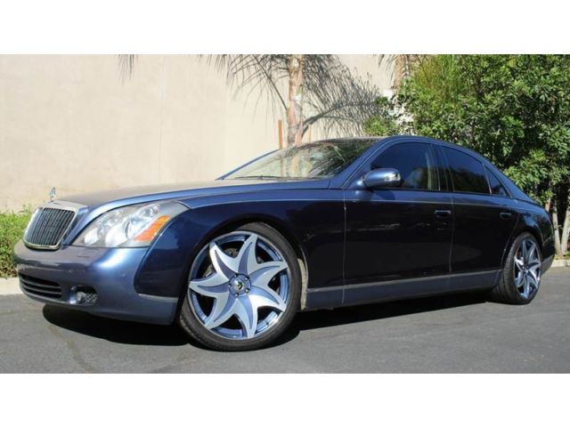Maybach 4dr Sdn SWB GORGEOUS MAYBACH V12, REAR ENTERTAINMENT PKG, CALL NOW!!!