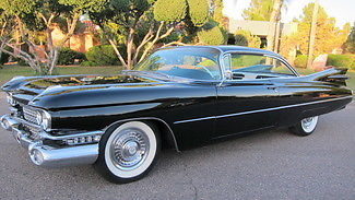 Cadillac : Other coupe 1959 black cadillac coupe series 62 beautiful rare arizona