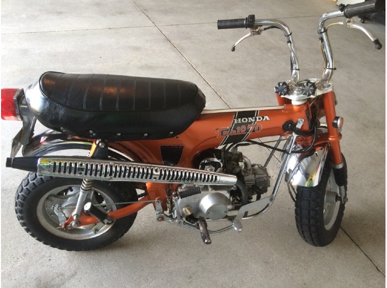 honda 50cc moped 1970's