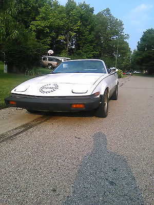 Triumph : Other 1980 triumph tr 7 convertible with a c