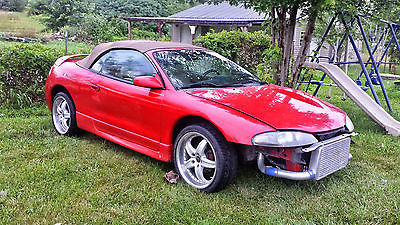 door mitsubishi eclipse spyder gst convertible 1997