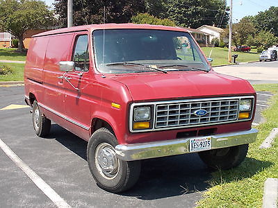 1991 ford econoline van for sale