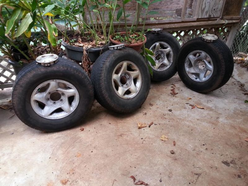 Toyota Tacoma Stock Aluminum Rims and Michelin Tires ~ MUST GO