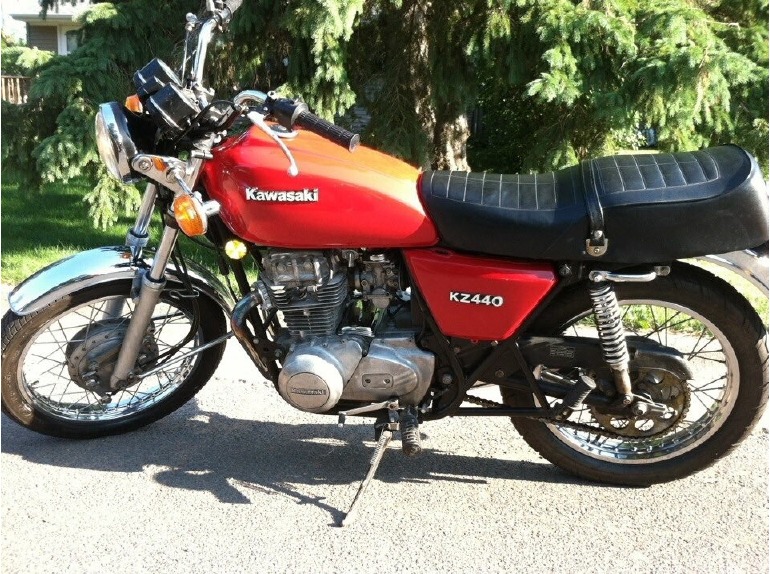 tynd fad Ib 1980 Kawasaki Kz440 Motorcycles for sale