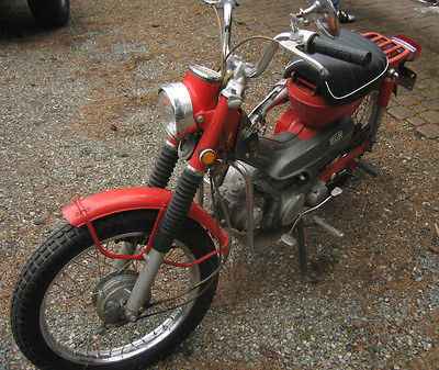 Honda : CT 1969 honda trail bike ct 90 red