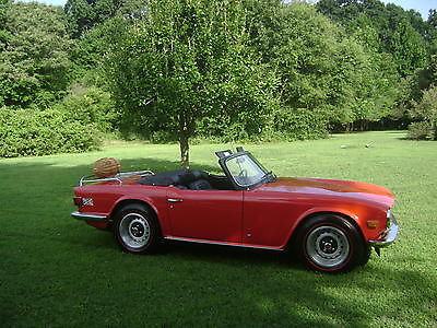 Triumph : TR-6 Conv Stunning - Huge $$ Spent - A Must See And Read Auction -