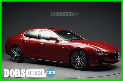 Maserati : Ghibli Base Sedan 4-Door 2014 new maserati ghibli turbo 3 l v 6 24 v rwd premium
