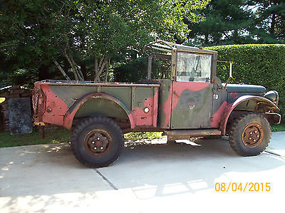 Dodge : Other PICK UP   1954 dodge m 37 3 4 ton military truck 4 x 4
