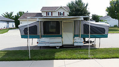 Rare Wheel Chair Accessible 1993 Coleman Fleetwood Camper with Toilet Shower