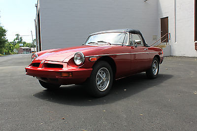 MG : MGB MGB 1976 CONVERTIBLE 1800 ** SUPER CLEAN & WELL MAINTAINED !! ** 1976 MGB 1800 CONVERTIBLE **