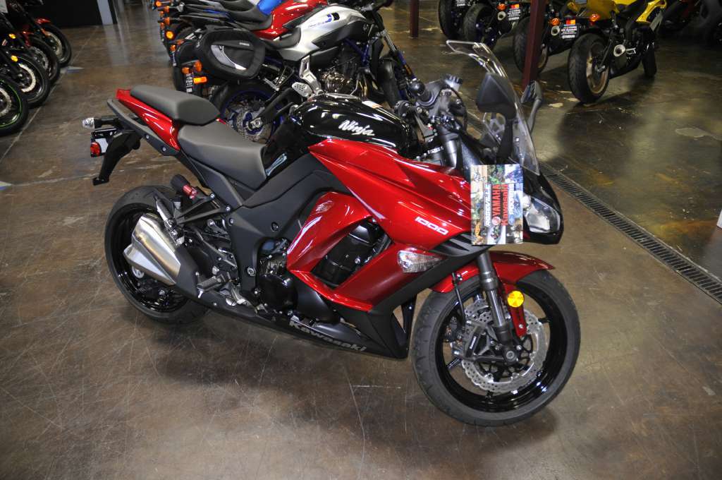Ninja 1000 Abs Candy Fire Red Metallic Spark Black motorcycles for in