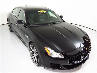 Maserati : Quattroporte 14 maserati quattroporte sq 4 nero nav homelink remote startrear camera sensors