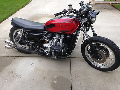 Honda : Gold Wing 1977 honda goldwing bobber very nice and unique