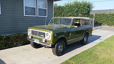 International Harvester Scout cars for sale in California