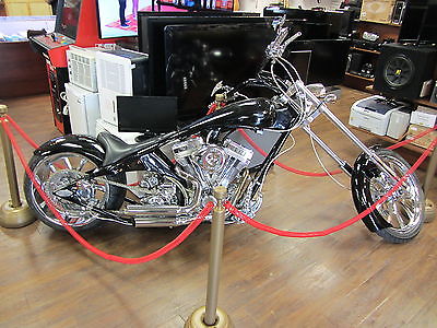 Custom Built Motorcycles : Chopper Custom Rigid Chopper Motorcycle 127CI Ultima El Bruto 280 Tire ONLY 99 MILES