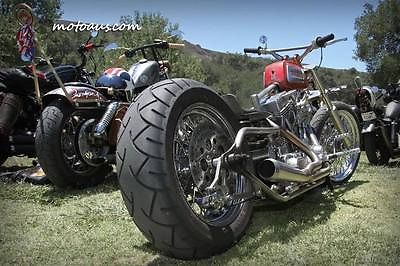 Custom Built Motorcycles : Chopper Rat chopper drop seat 113