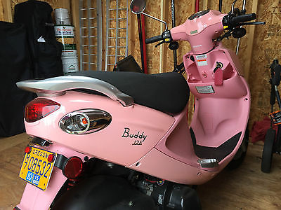 Other Makes : Genuine Buddy 125 Scooter 2009 genuine buddy 125 scooter rare pink color with only 300 miles