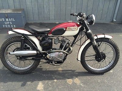 triumph tiger cub trials bike for sale