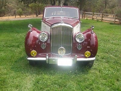 Bentley : Other Contenental Mark VI 1951 bentley mark vi continental very low original miles only 180 made very rare