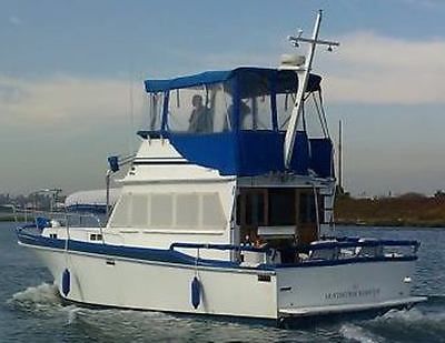 Californian Trawler LRC 34' - TWIN DIESELS - MUST SELL MOVING - LOW HOURS