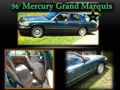 Mercury : Grand Marquis Ls 1996 mercury grand marquis ls v 8 motor automatic transmission power locks engine