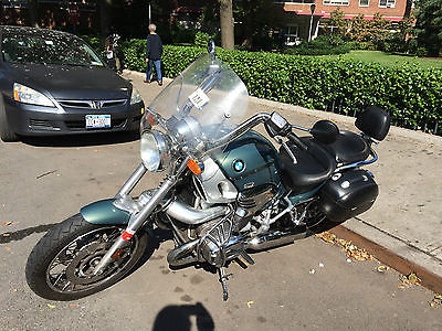 BMW : R-Series BMW R1200C Montana, cruiser, Tuscan Green, Windshield and side bags, excellent