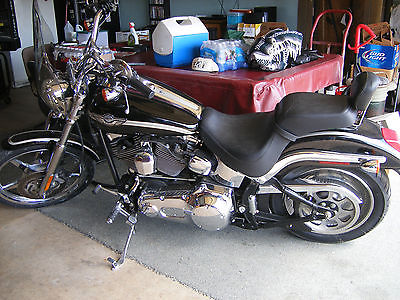 Harley-Davidson : Softail 2003 100 year anniversary fuel injected softail motorcycle custom chrome