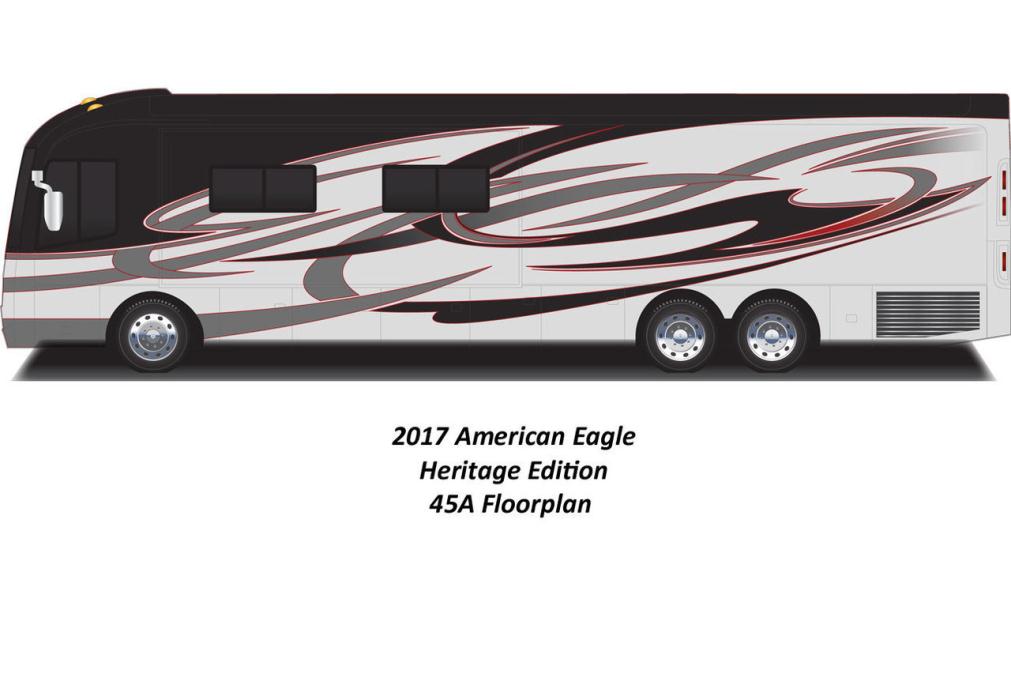 2017 American Coach American Eagle 45A