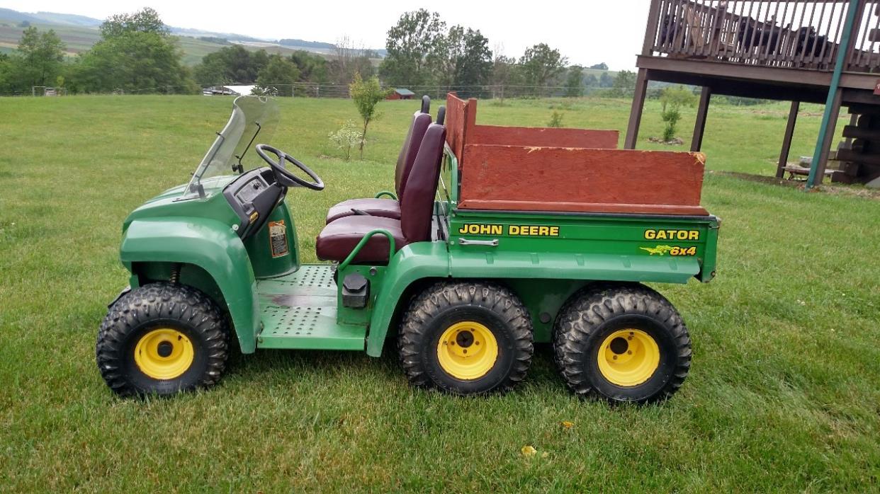 2002 John Deere Gator 6x4 Diesel W Power Dump Yanmar Wow