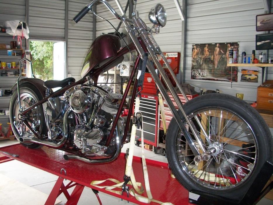 rigid shovelhead chopper for sale