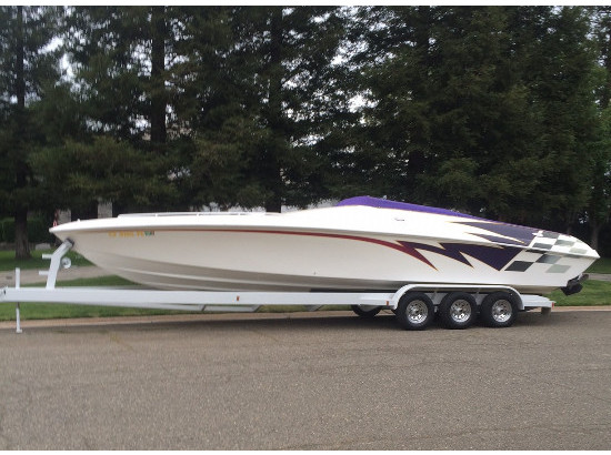 1998 Magic Magic 35 FT Offshore Boat with twin Fuel injected