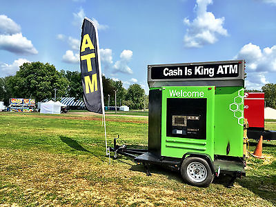 ATM Trailer Kiosk - Mobile Business - Rent or Own - Money Machine - Cash Is King