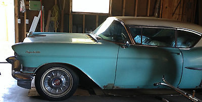 Cadillac : DeVille Coupe DeVille 1957 cadillac coupe deville 365 ci v 8 blue