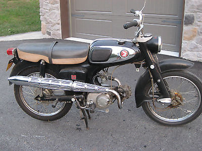 Honda : Other Vintage 1965 Honda S65cc Motorcycle Bike - No Rust!