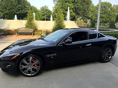Maserati : Gran Turismo GranTurismo Model S Nero Carbonio Black/Black Interior, Ferrari Transmission, Extremely Rare