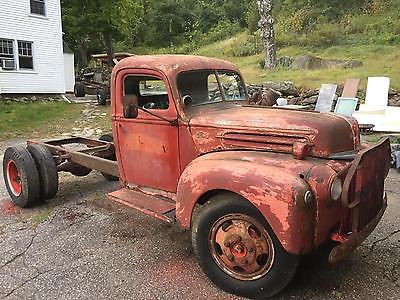 Ford : Other Pickups Truck 1947 ford cab and chassis rat rod