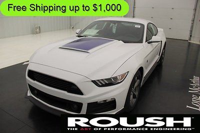 Ford : Mustang Roush RS 3.7 V6 Automatic Intelligent Access 2015 roush rs new 3.7 v 6 rear camera hid headlights rs package